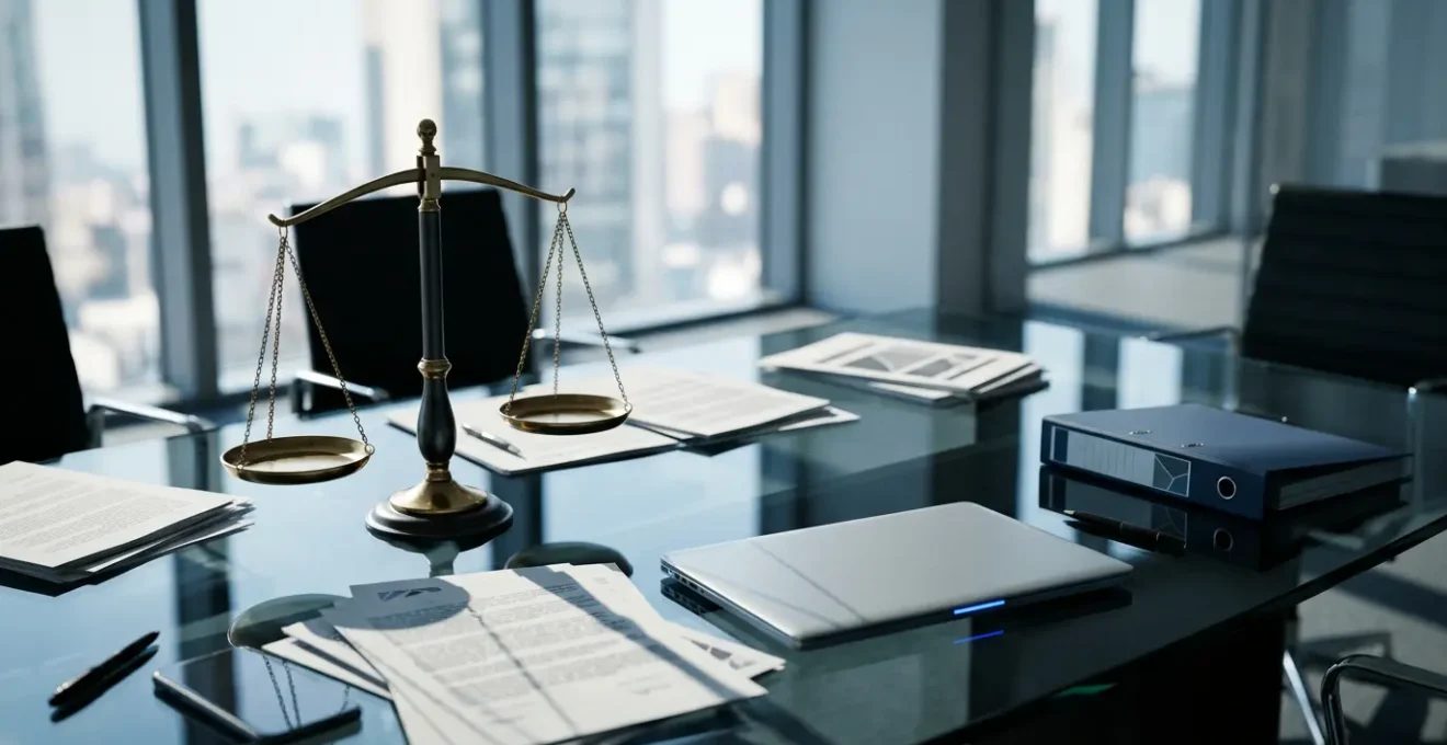 Scène représentant la gestion stratégique d'une crise cyber dans une entreprise moderne